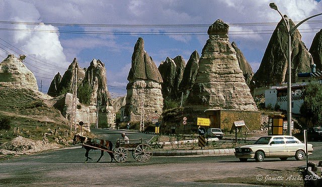 Goreme horse-drawn carts