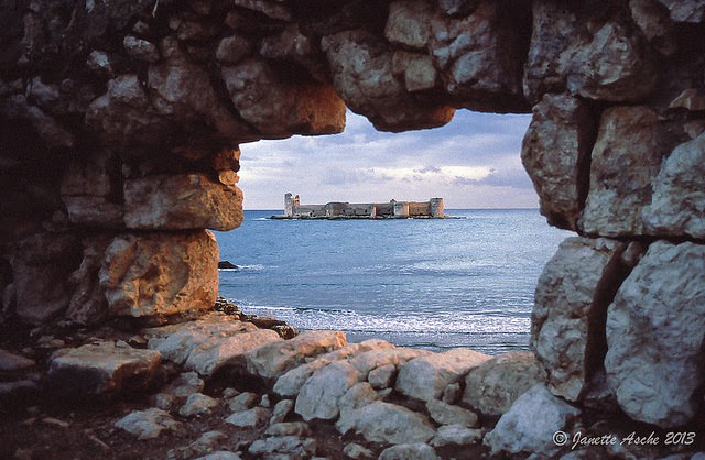 Maiden Castle from Korykos Castle