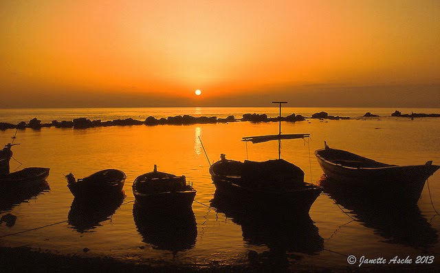 Side sunset, Turkey