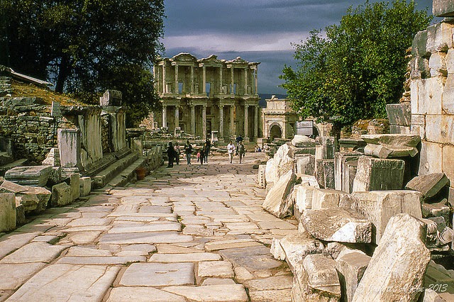 Celsus Library and Curefes Way, Efes