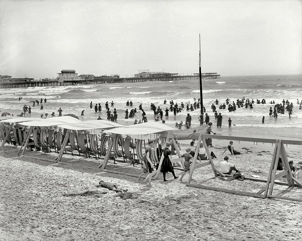 The Jersey Shore circa 1906.