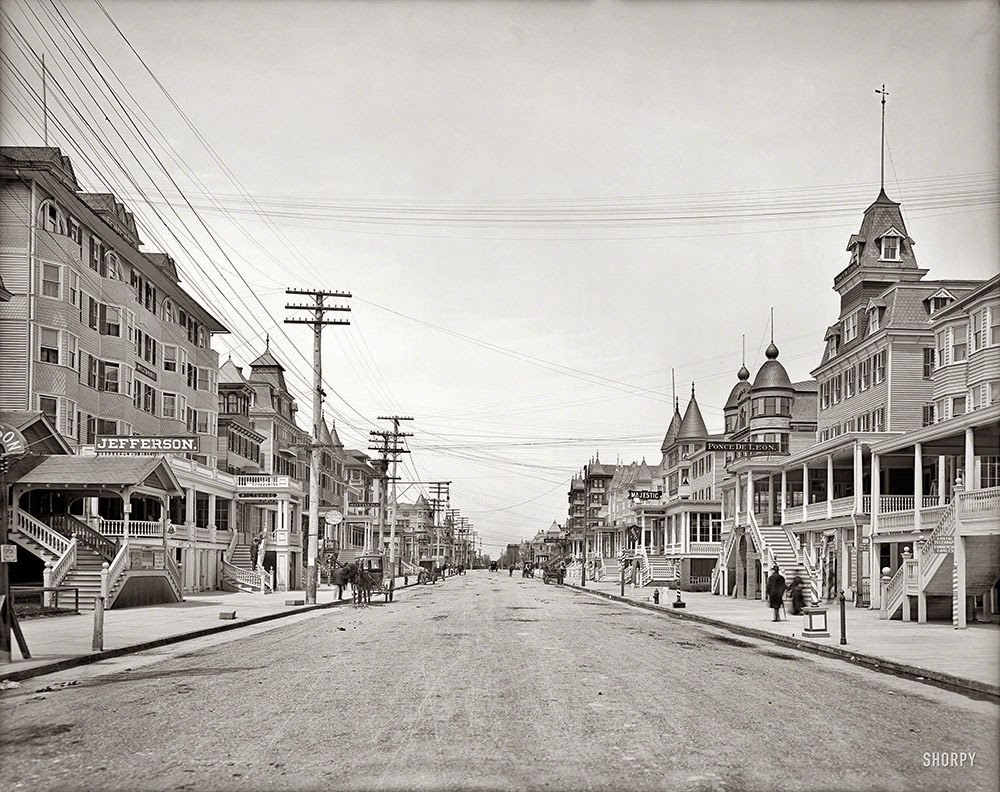 Circa 1904. Virginia Avenue -- Atlantic City, New Jersey.