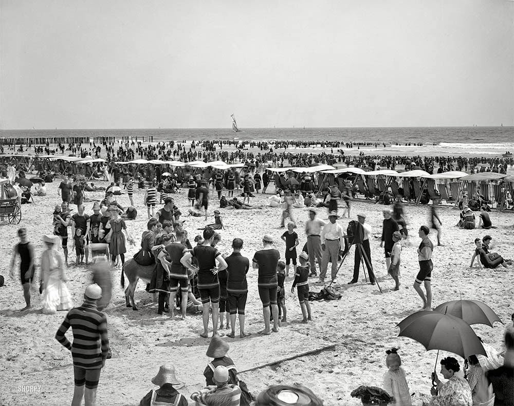 The Jersey Shore circa 1904.