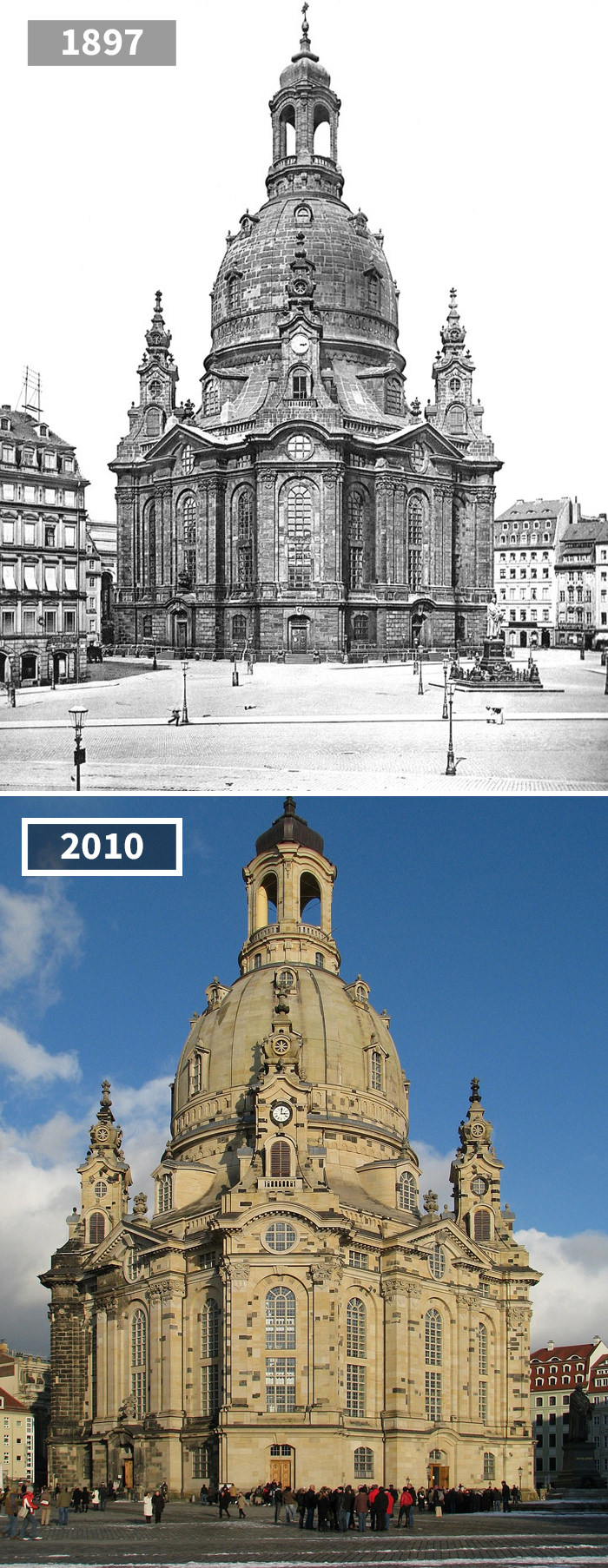 Frauenkirche Dresden, Dresden, Germany, 1897 – 2010