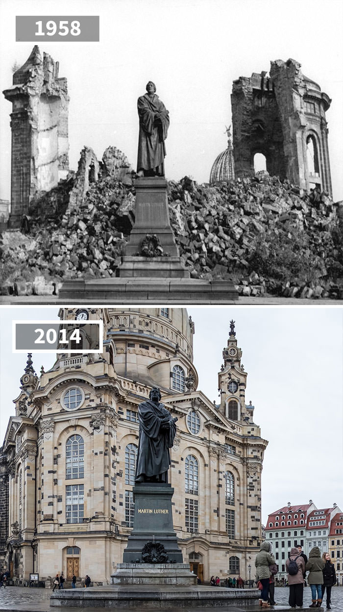 Martin Luther Statue, Dresden, Germany, 1958 – 2014