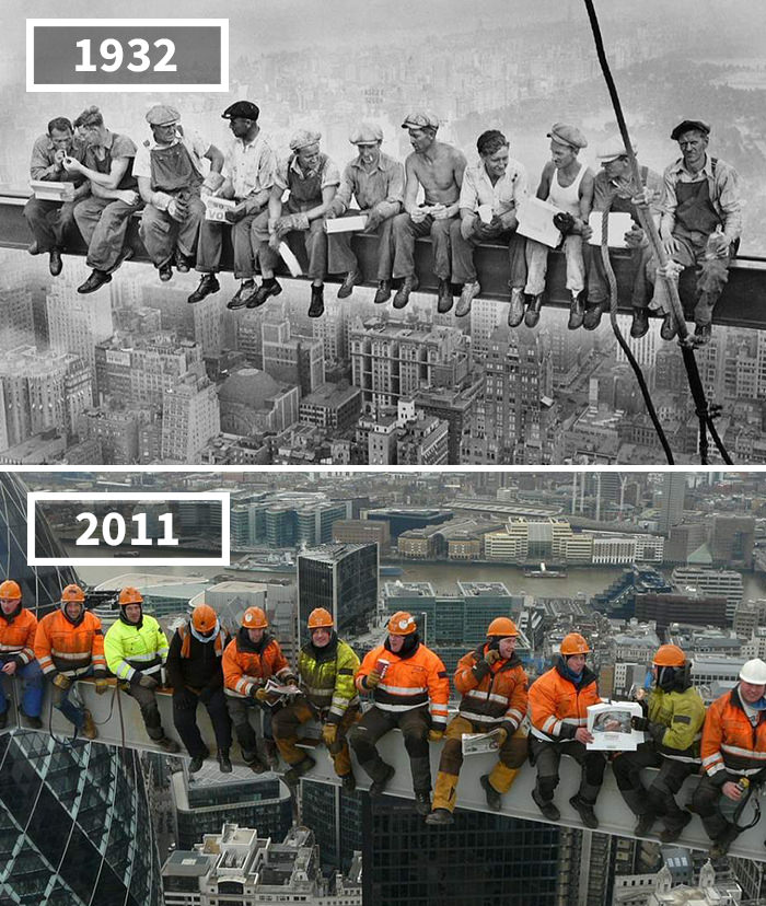 Lunch Atop A Skyscraper, New York, Usa, London, England, 1932 – 2011