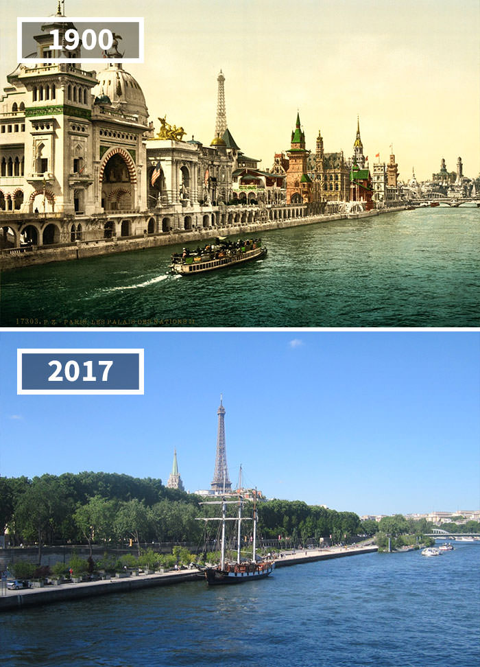 Quai Des Nations, Paris, France, 1900 – 2017