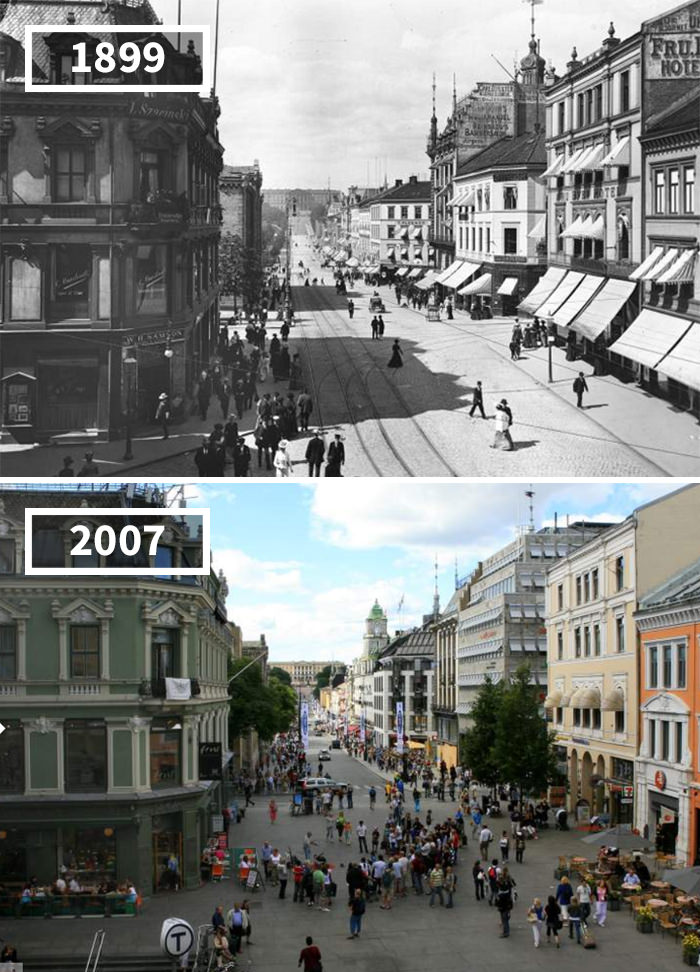 Karl Johan Street, Norway, 1899 – 2007