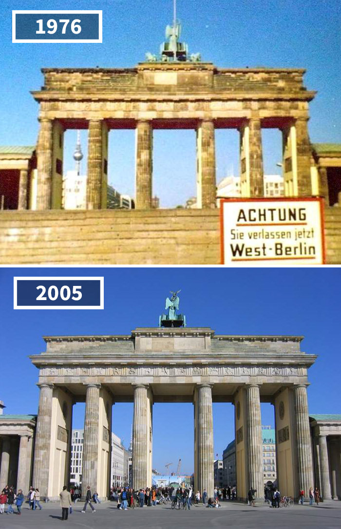 Brandenburger Tor, Berlin, Germany, 1976 – 2005