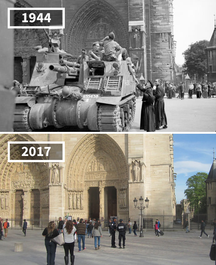 Notre-Dame, Paris, France, 1944 – 2017