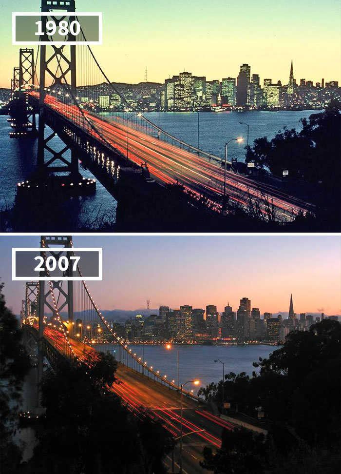 San Francisco–Oakland Bay Bridge, California, 1980 – 2007