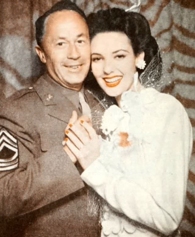 Linda Darnell was just 20 when she eloped in Las Vegas with 42 year-old Pev Marley in 1942