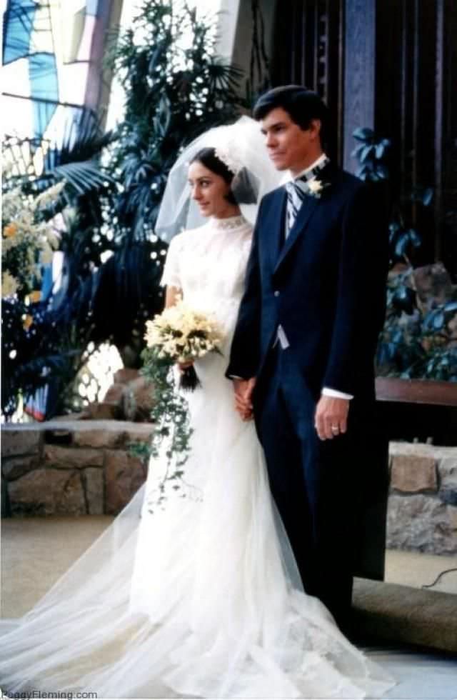 1968 Olympic Gold Medal Figure Skating Champion Peggy Fleming and Greg Jenkins married in 1970