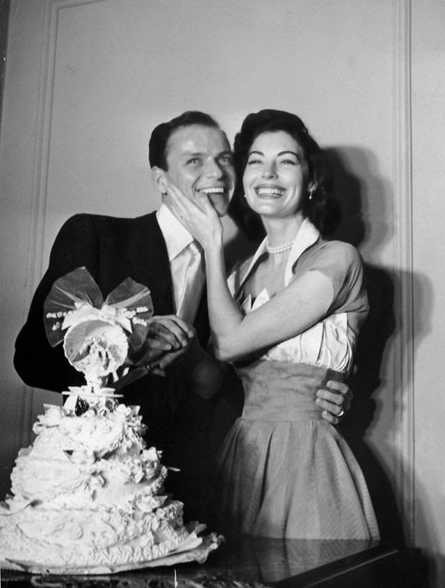 Ava Gardner and Frank Sinatra, 1951.