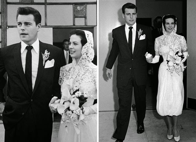 Robert Wagner and Natalie Wood, 1957.