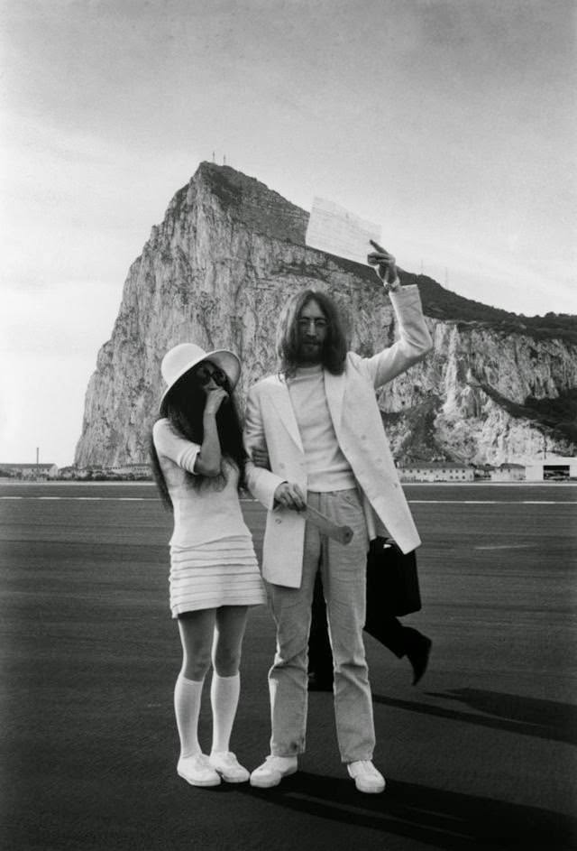John Lennon and Yoko Ono, 1969.