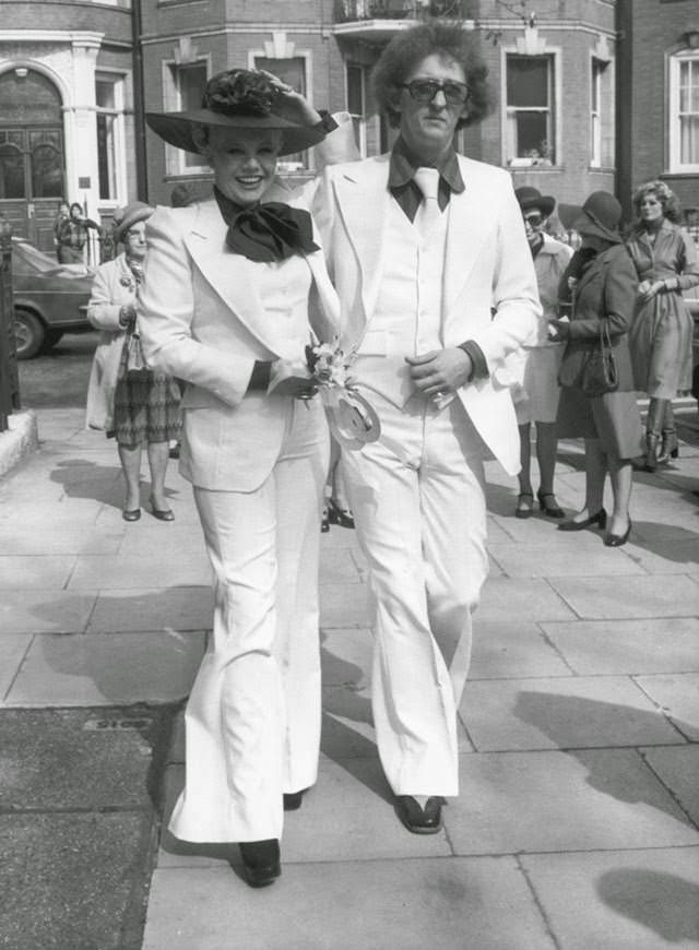 Diana Darvey and Terry Gittings, 1975.