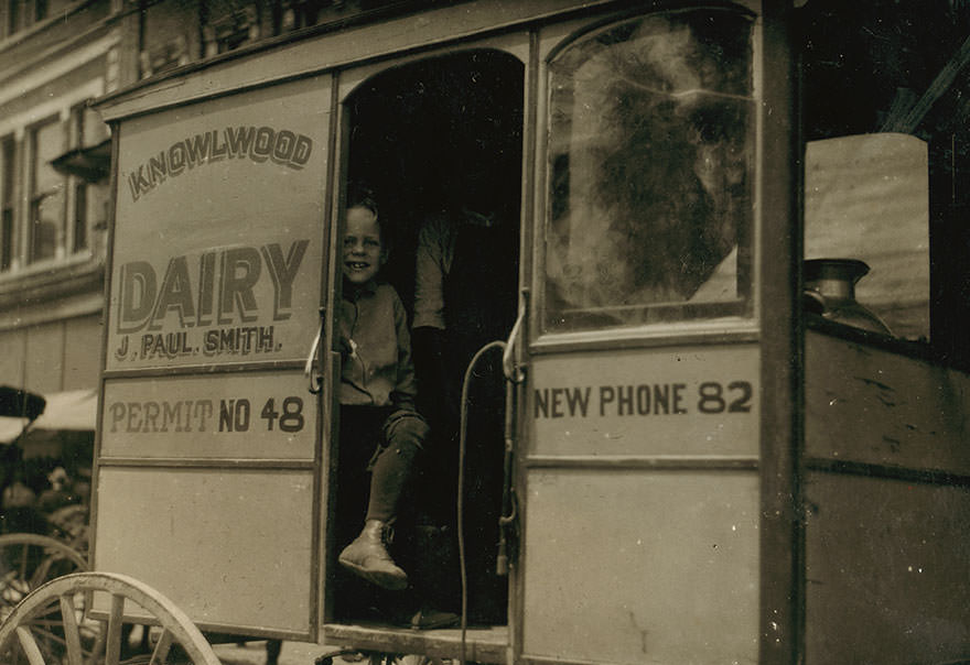 Helper on a dairy wagon. See report. Location: bowling green, Kentucky