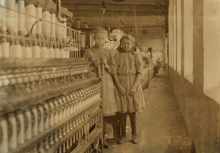 Spinners in Melville mfg. Co., Cherryville, n.c. Location: Cherryville, North Carolina