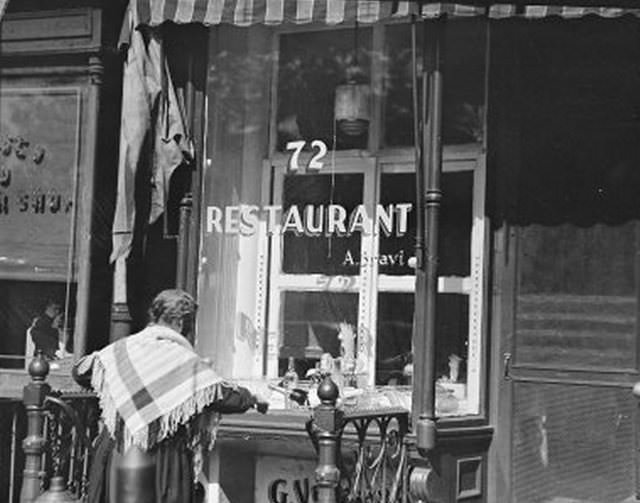 The Peacock, an Italian coffee house in New York