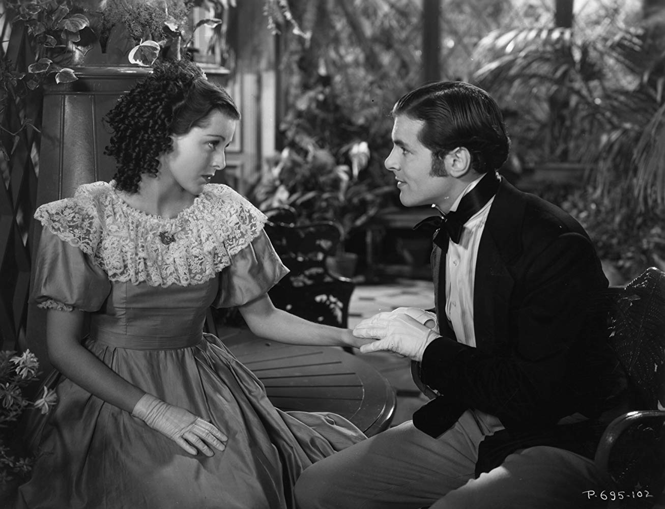 Frances Dee and John Lodge in Little women, 1933