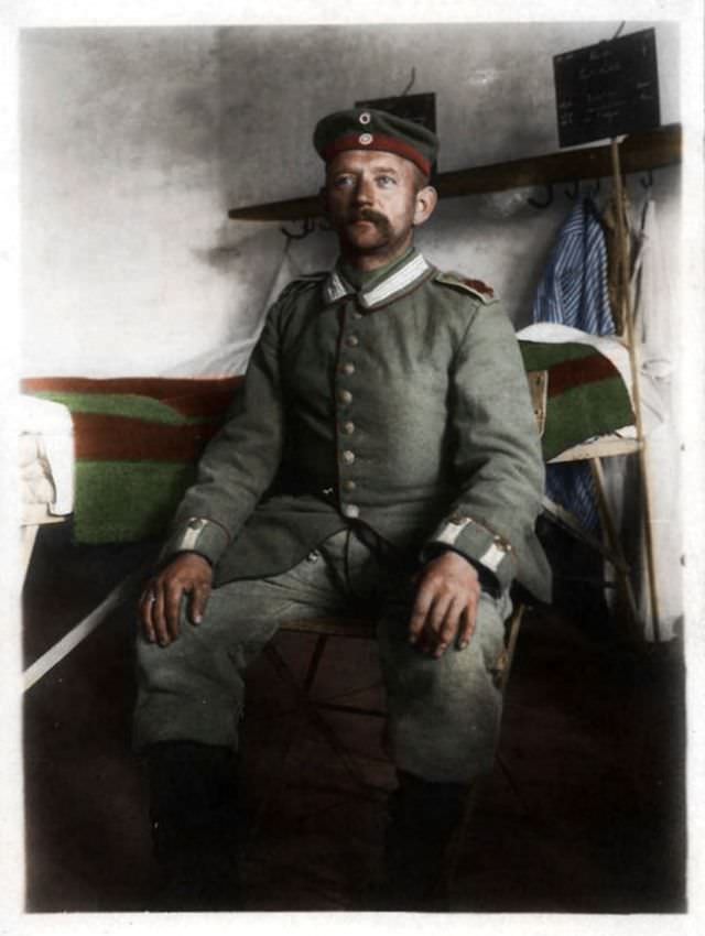 101st Grenadier Saxon, 1914