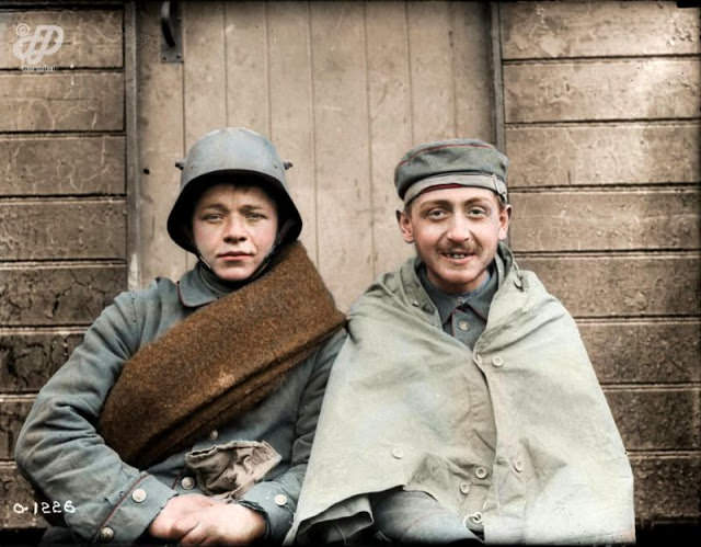 Prisoners, Vimy, 1917