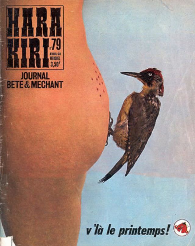 50+ Insane Covers From ‘Hara Kiri,’ The Magazine So ‘Stupid and Nasty’ That Was Banned By The French Government
