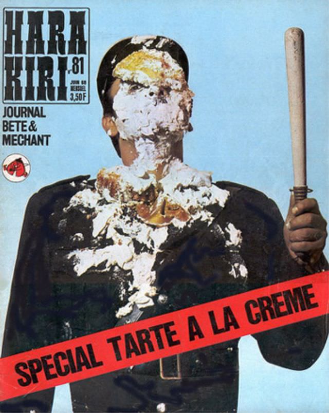 50+ Insane Covers From ‘Hara Kiri,’ The Magazine So ‘Stupid and Nasty’ That Was Banned By The French Government