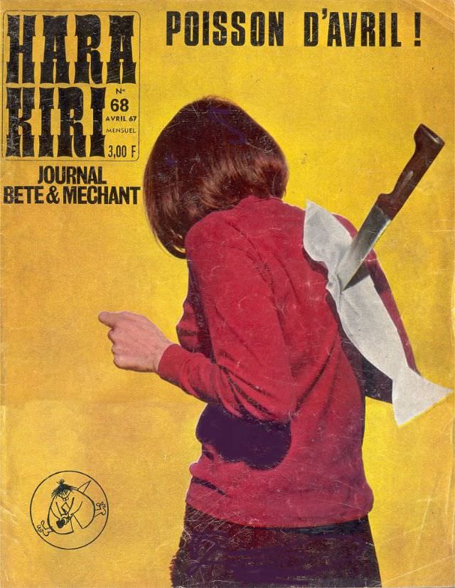 50+ Insane Covers From ‘Hara Kiri,’ The Magazine So ‘Stupid and Nasty’ That Was Banned By The French Government