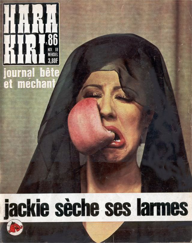 50+ Insane Covers From ‘Hara Kiri,’ The Magazine So ‘Stupid and Nasty’ That Was Banned By The French Government