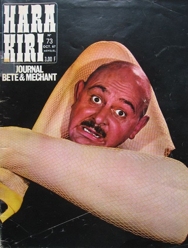 50+ Insane Covers From ‘Hara Kiri,’ The Magazine So ‘Stupid and Nasty’ That Was Banned By The French Government