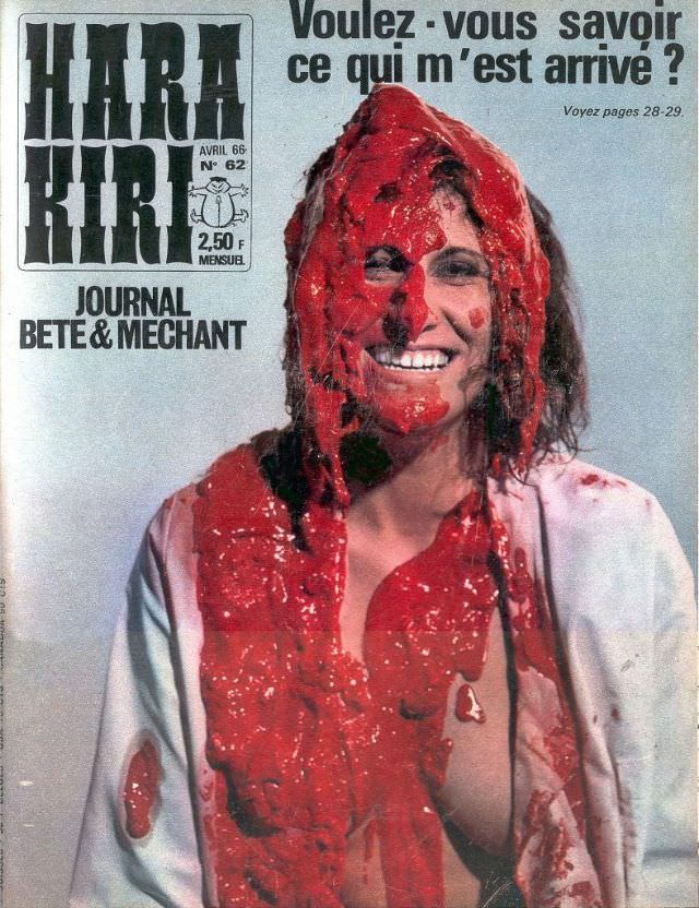 50+ Insane Covers From ‘Hara Kiri,’ The Magazine So ‘Stupid and Nasty’ That Was Banned By The French Government