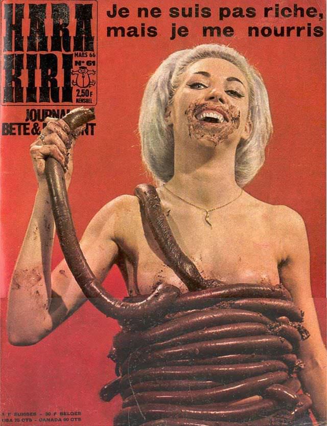 50+ Insane Covers From ‘Hara Kiri,’ The Magazine So ‘Stupid and Nasty’ That Was Banned By The French Government