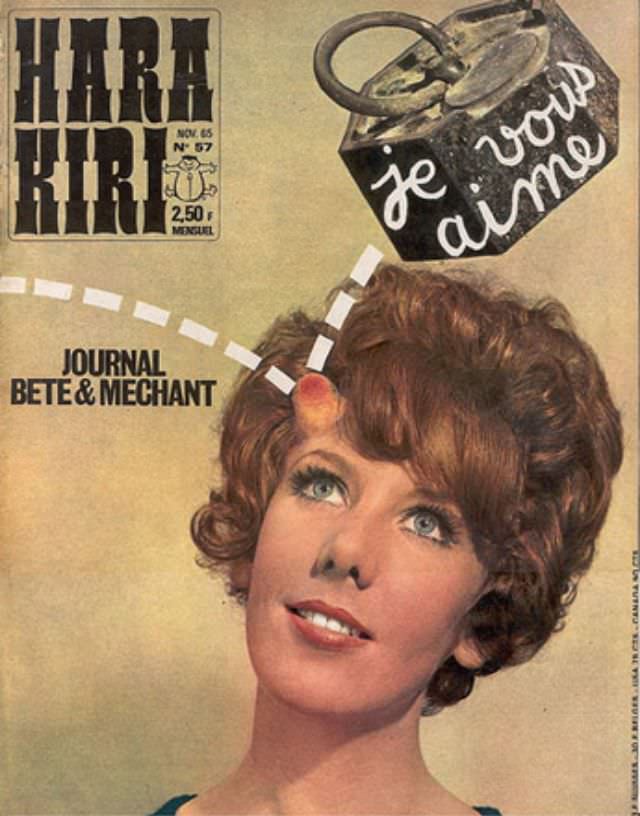 50+ Insane Covers From ‘Hara Kiri,’ The Magazine So ‘Stupid and Nasty’ That Was Banned By The French Government