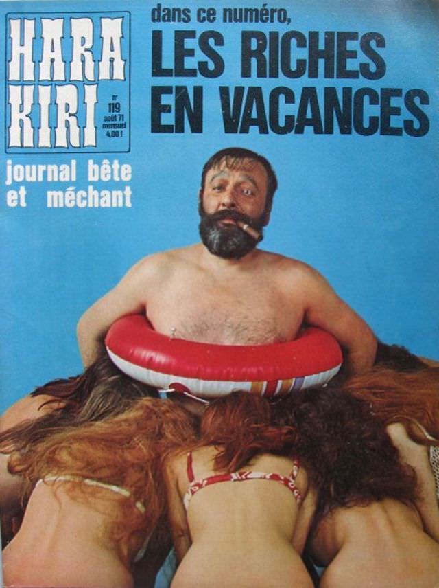 50+ Insane Covers From ‘Hara Kiri,’ The Magazine So ‘Stupid and Nasty’ That Was Banned By The French Government