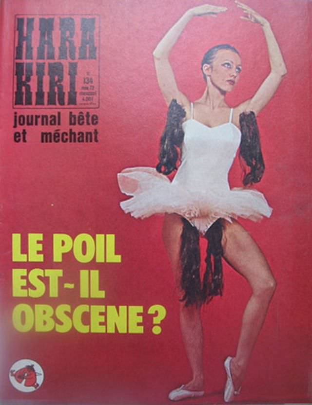 50+ Insane Covers From ‘Hara Kiri,’ The Magazine So ‘Stupid and Nasty’ That Was Banned By The French Government