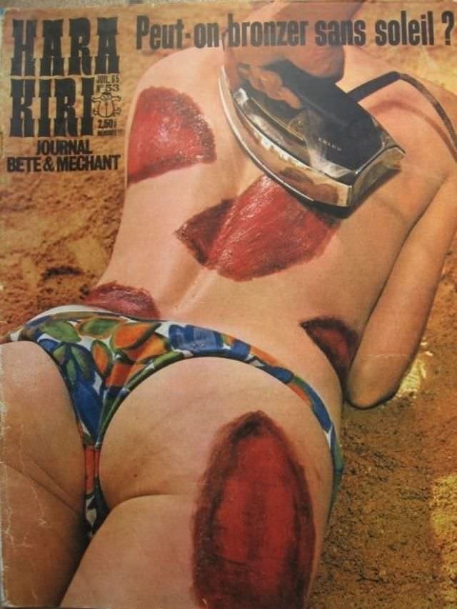 50+ Insane Covers From ‘Hara Kiri,’ The Magazine So ‘Stupid and Nasty’ That Was Banned By The French Government