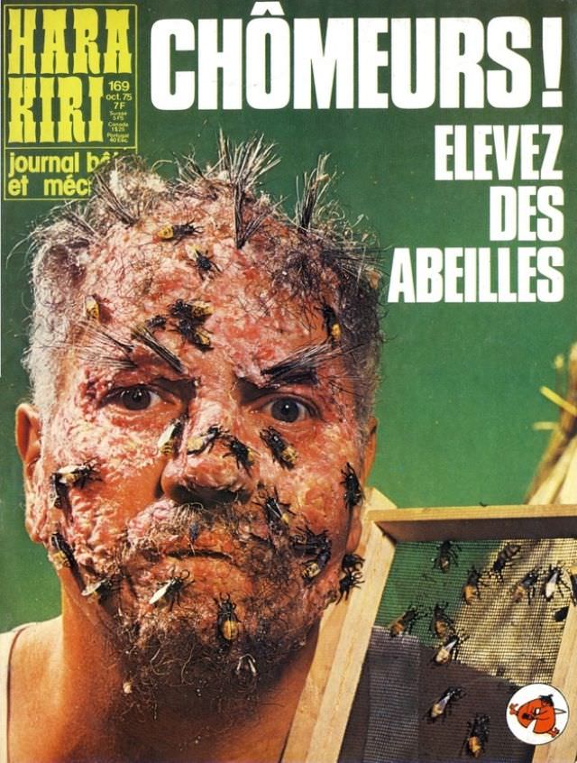 50+ Insane Covers From ‘Hara Kiri,’ The Magazine So ‘Stupid and Nasty’ That Was Banned By The French Government