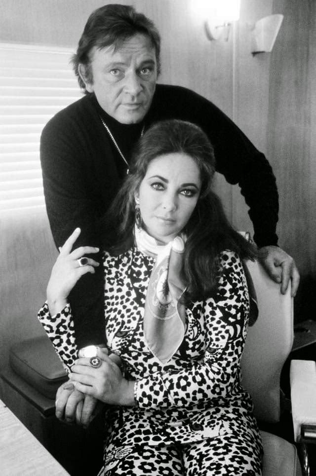 Richard Burton and Elizabeth Taylor