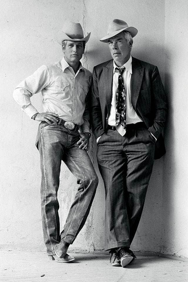 Paul Newman and Lee Marvin