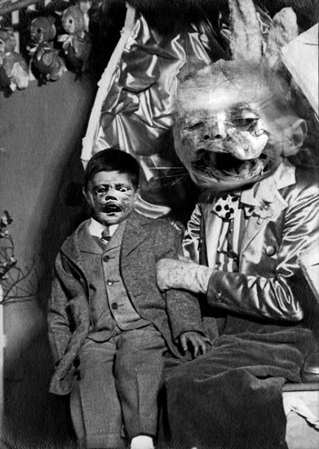 Creepy Ventriloquist Doll