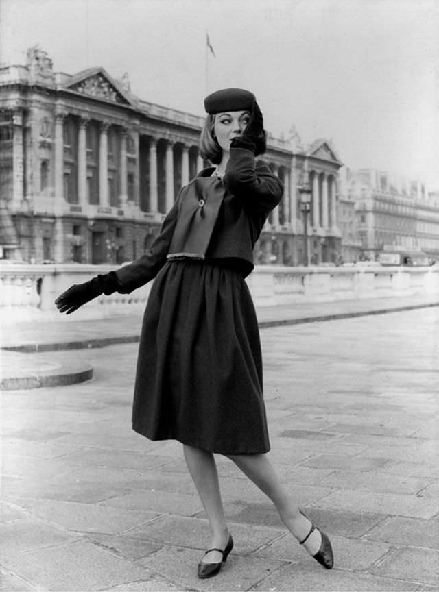 Ivy Nicholson photographed by Kenneth Heilbron, Paris, 1959