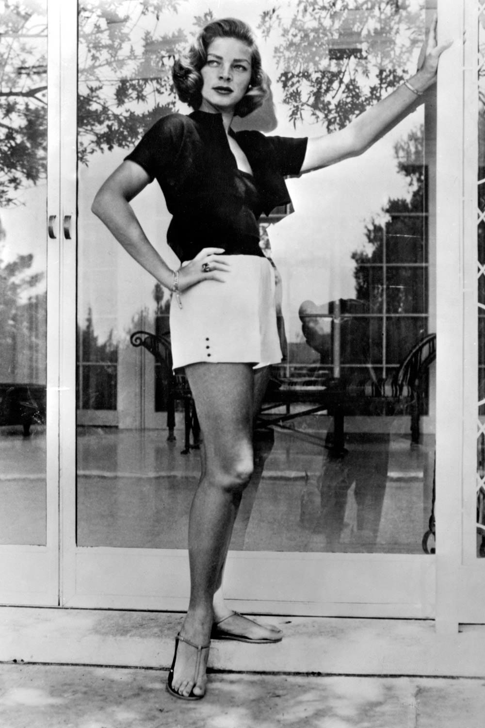 Lauren Bacall, early 1950s.