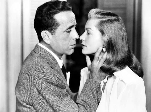 Lauren Bacall with Humphrey Bogart