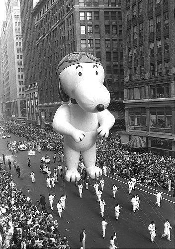 And so did Peanuts pal Snoopy, who also hit the route in 197