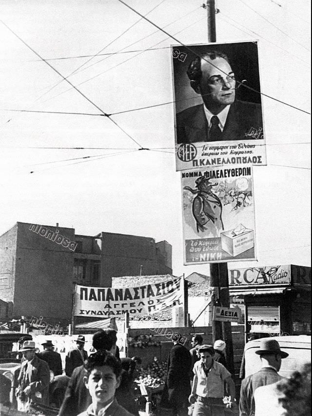 Pre-election picture in the early 1950s