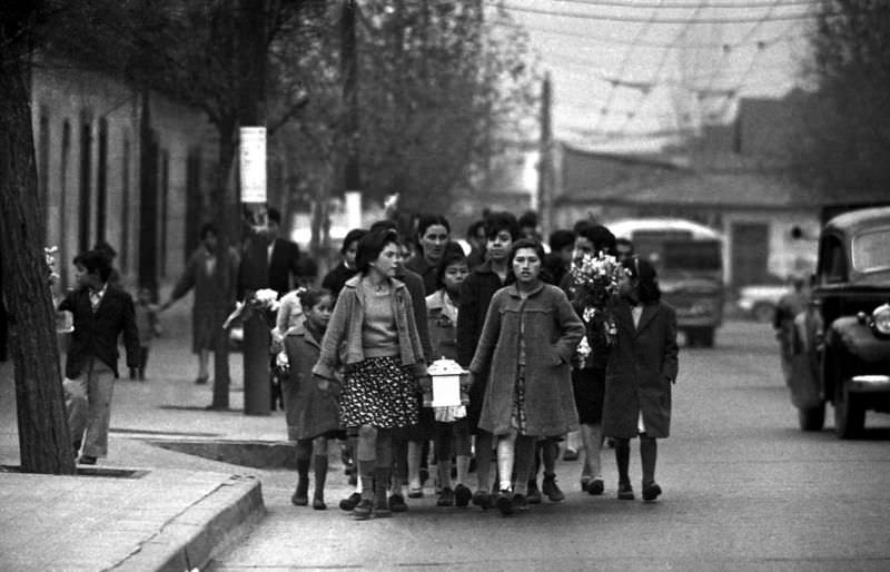 Angelito (little angel), Santiago, 1962