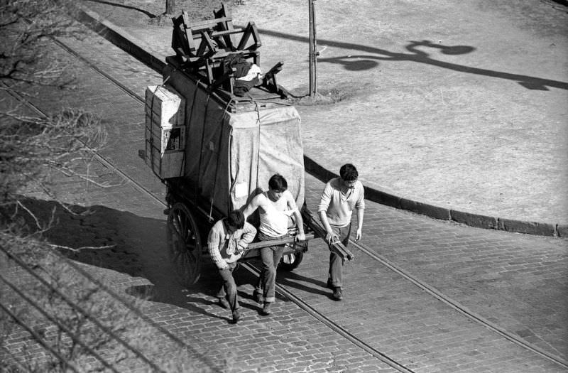 The human servitude, Santiago, Chile, 1964