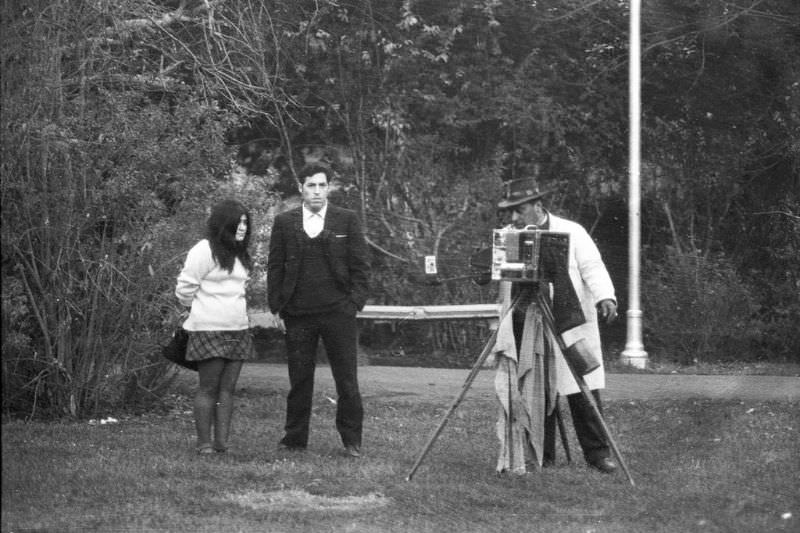 First date, Santiago, Chile, 1969